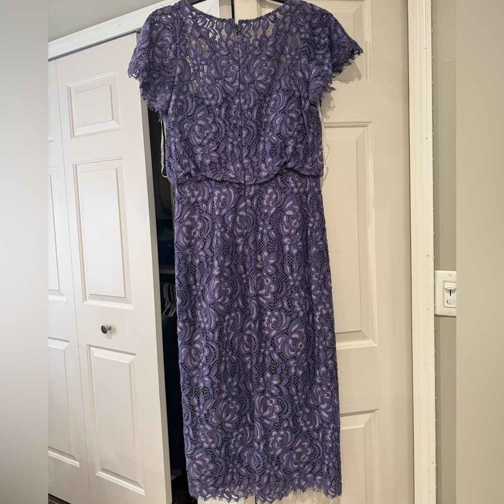 Js Collections Lace Flutter Sleeve Midi Dress - image 2